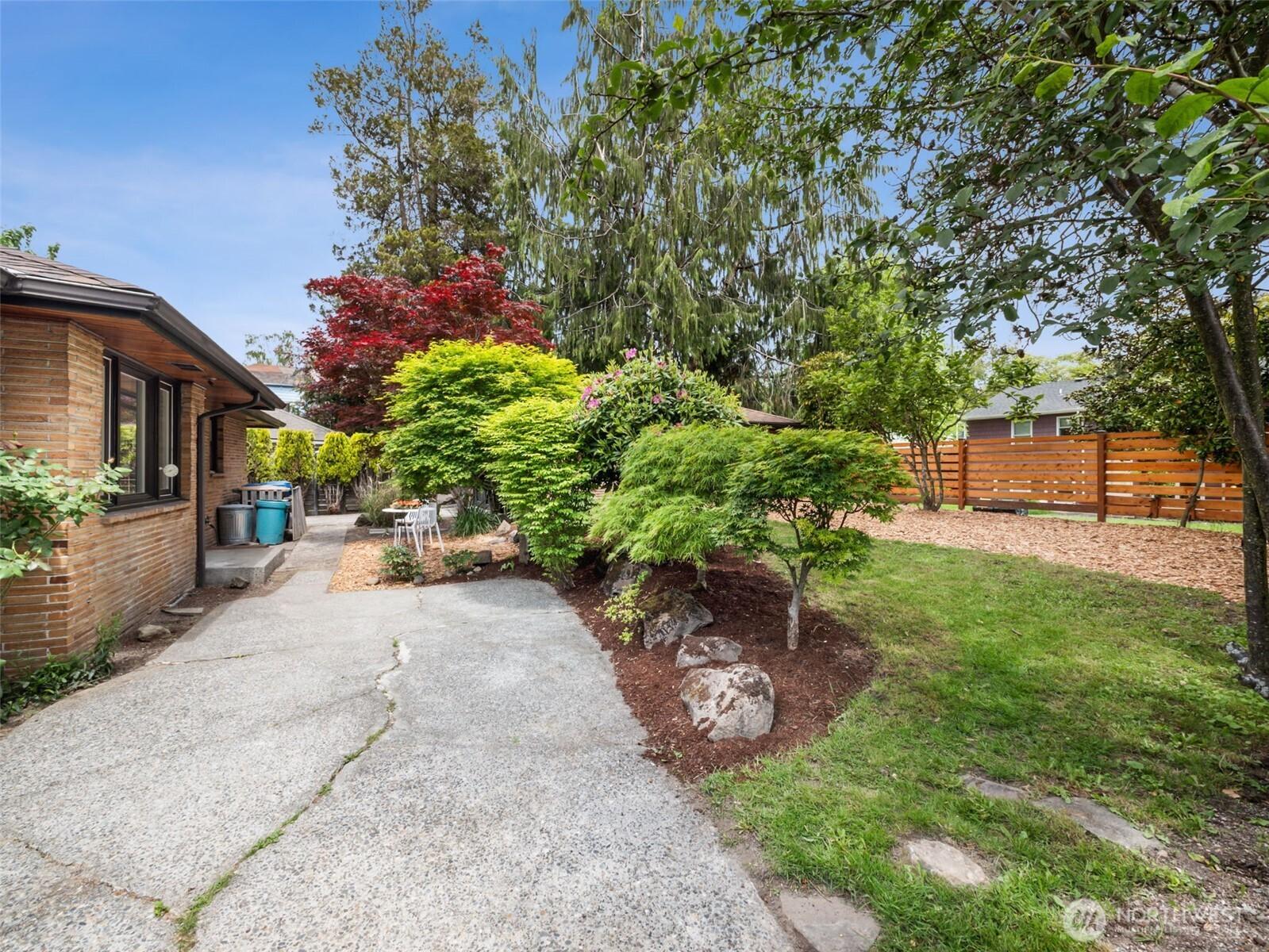 Plenty of space to play, or potential for additional housing.